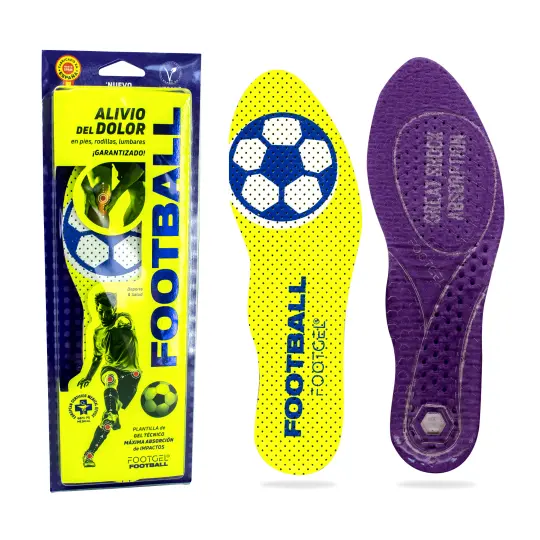 Stepform FOOTBALL – Einlegesohlen für Fußballschuhe mit Stoßdämpfung & Frische