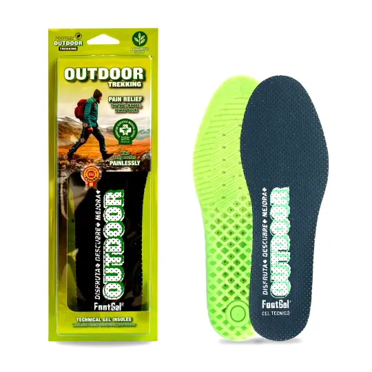 Stepform OUTDOOR – Einlegesohlen für Wanderungen mit Eukalyptusduft & Stoßdämpfung