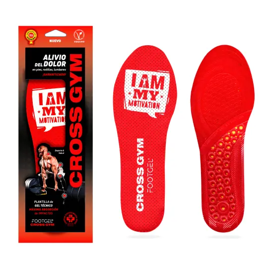 Stepform CrossGym – Premium Gel-Einlegesohlen mit Eukalyptusduft für Cross- und Functional Training
