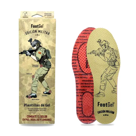 Stepform MILITARY – Einlegesohlen für Einsatzstiefel mit Dämpfung & Frische