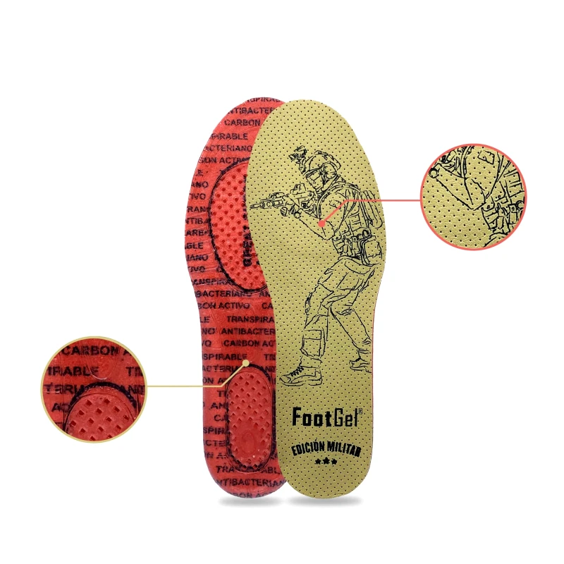 Stepform MILITARY – Einlegesohlen für Einsatzstiefel mit Dämpfung & Frische